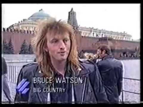 Big Country - The classic Bruce Watson interview - Moscow, 1988.
