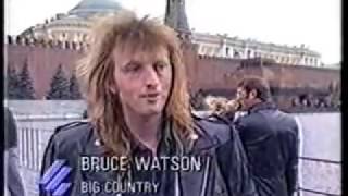Big Country - The classic Bruce Watson interview - Moscow, 1988.