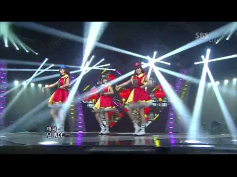 [SBS인기가요] 오렌지캬라멜 - 샹하이 로맨스 111023