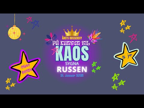 PÅ KANTEN TIL KAOS - SYGNARUSSEN 25 SIN RUSSEREVY!!