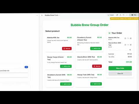 Item video thumbnail