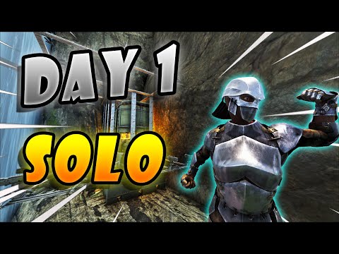 The REALITY Of A SOLO On DAY 1 - ARK