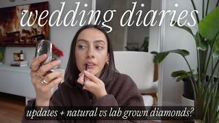 WEDDING SERIES EP. 6 🤍💍 updates + an unfiltered chat about engagement rings & lab grown diamonds