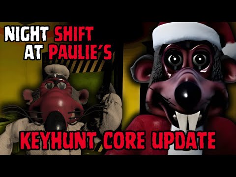 Night Shift at Paulie's - Keyhunt Core Update - Full Game Walkthrough & Ending - Roblox