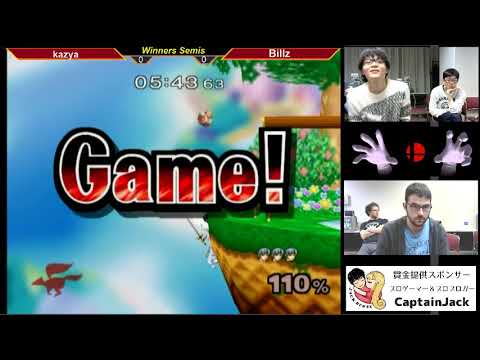 MasterHand 34 WSF   Kazya（Falco） vs  Billz（Marth）
