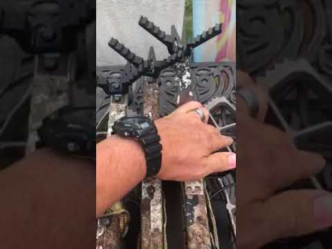 Lone Wolf Alpha 2 treestand climbing sticks ALPHATECH stick quiver and Stealth Strips