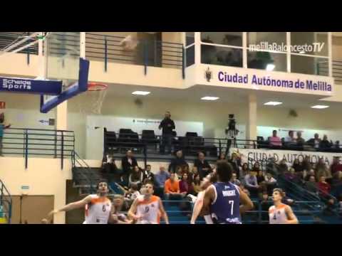 Resumen Melilla Baloncesto 81 - 75 Unión Financiera Oviedo (ORO 13/14 - J15)
