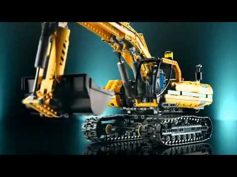 Lego Technic #8043 Motorized Excavator Commercial