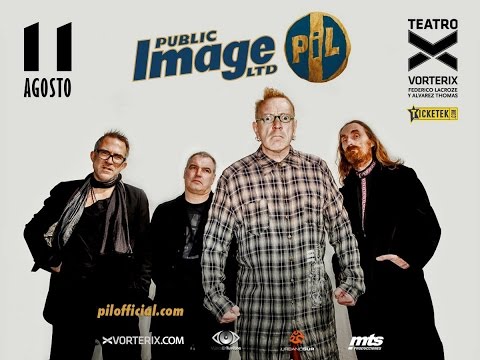 Public Image Ltd. - Teatro Vorterix, Buenos Aires, 2016