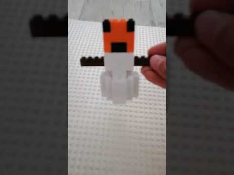 ФИГУРКА СНЕГОВИКА ИЗ ЛЕГО