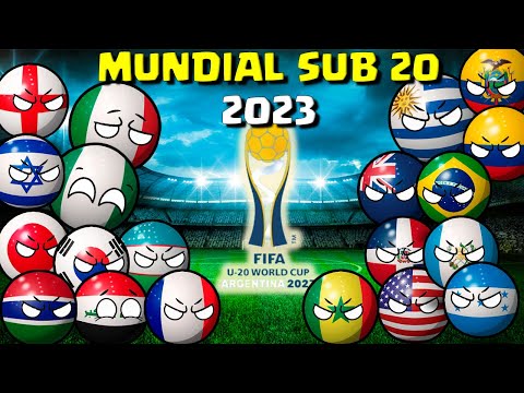 MUNDIAL SUB 20 DE ARGENTINA 2023 COUNTRYBALL
