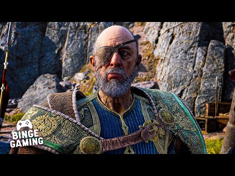 God of War Ragnarok - All Odin Scenes & Best Moments (4K)