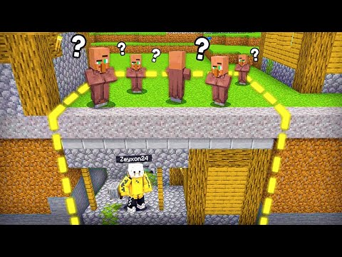 Ho NASCOSTO la Mia Casa SOTTOTERRA Nel Mio Villaggio!