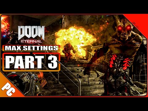 DOOM Eternal PC Gameplay German Part 3 German Walkthrough DOOM Eternal Deutsch
