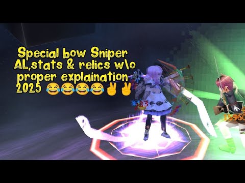 Iruna Online Special bow Sniper Full build!! Equipments,Al,Relics and stats 2025 nub