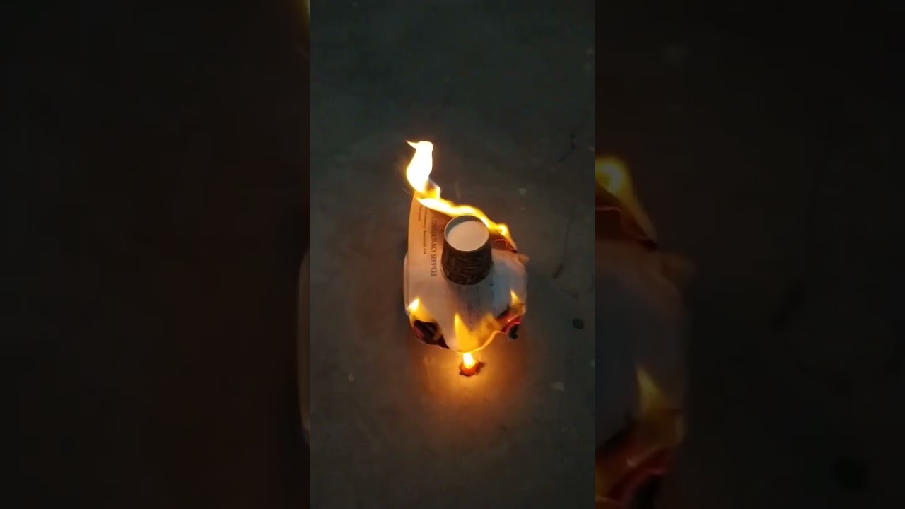 Concept of Ignition Temperature #science #scienceandfun #experiment #shorts #viral #trending