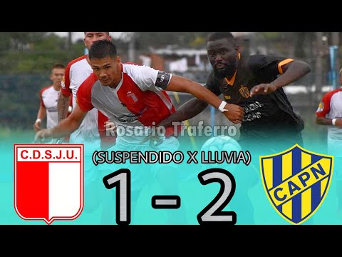 Primera D : JUVENTUD UNIDA 1 - 2 PUERTO NUEVO | (Partido Suspendido*) | Los Goles + La Incidencia