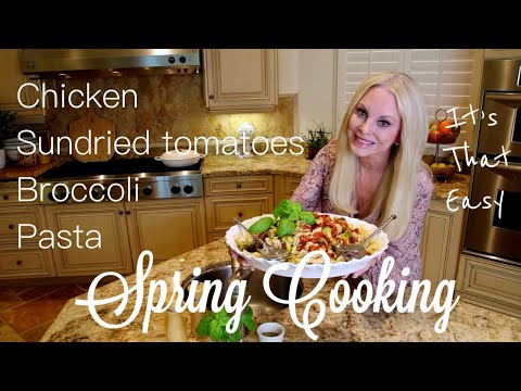 SUNDRIED TOMATO CHICKEN PASTA  | The Style Chase |