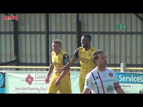 Witham Town 1 AFC Hornchurch 6 (14 April 2018) - Assombalonga goal