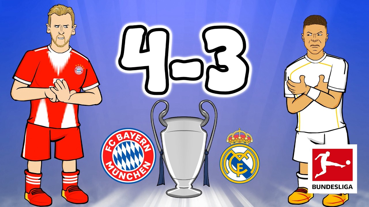 Olise on FIRE 🔥 FC Bayern München 4-3 Real Madrid I Powered by 442oons
