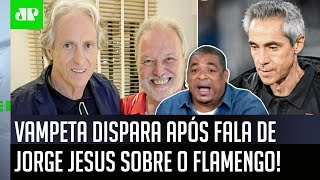 ‘Cara, esse Jorge Jesus é um…’: Olha como Vampeta disparou após entrevista polêmica sobre o Flamengo