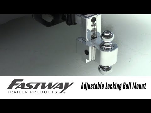 In the Garage with Total Truck Centers™: Fastway FLASH™ Adjustable Locking Ball Mount