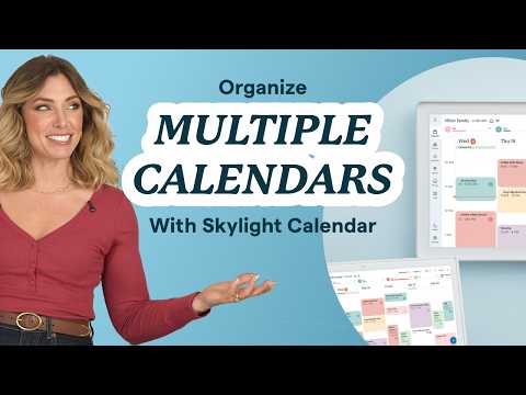 Organize Multiple Calendars with Skylight Calendar