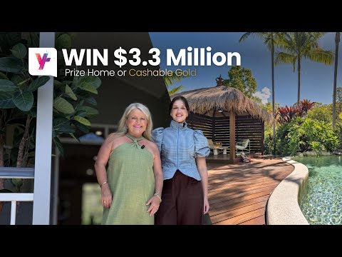 GARDEN TOUR | WIN $3.3 Million Prize Home or Cashable Gold | Draw 553