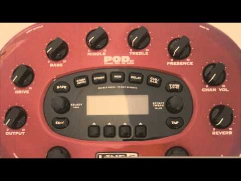 POD XT: Ebony Ark cover - Thorn of Ice (5150 sim + behringer ultragain)