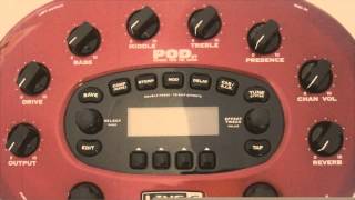 POD XT: Ebony Ark cover - Thorn of Ice (5150 sim + behringer ultragain)