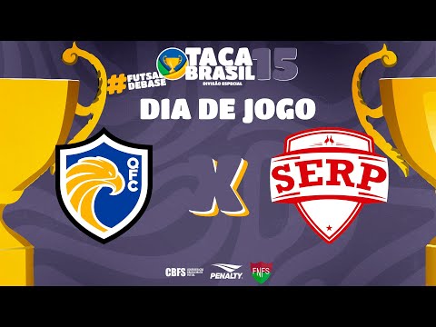 Taça Brasil Sub15 Masc. Divisão Especial | Quinho x SERP | 3ª Rodada | Ao Vivo