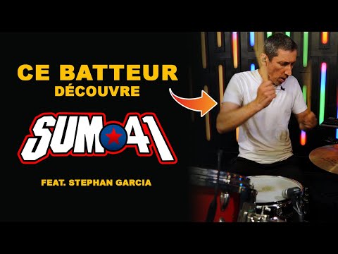 Ce batteur découvre Sum41 - feat Stephan Garcia🥁[CBD27]🥁