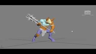 [3D MAX]- 무게감의 타이밍(Expressing time while expressing weight)