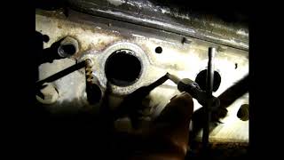 Chevrolet 5.3 4.8 6.0 broken exhaust bolts and how to install manifold clamp bracket