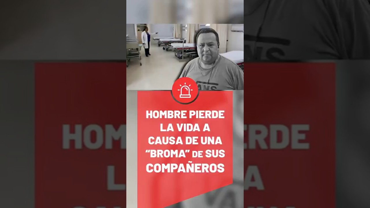 ⚠️ Un hombre perdió la vida tras una “broma” cruel en su trabajo.