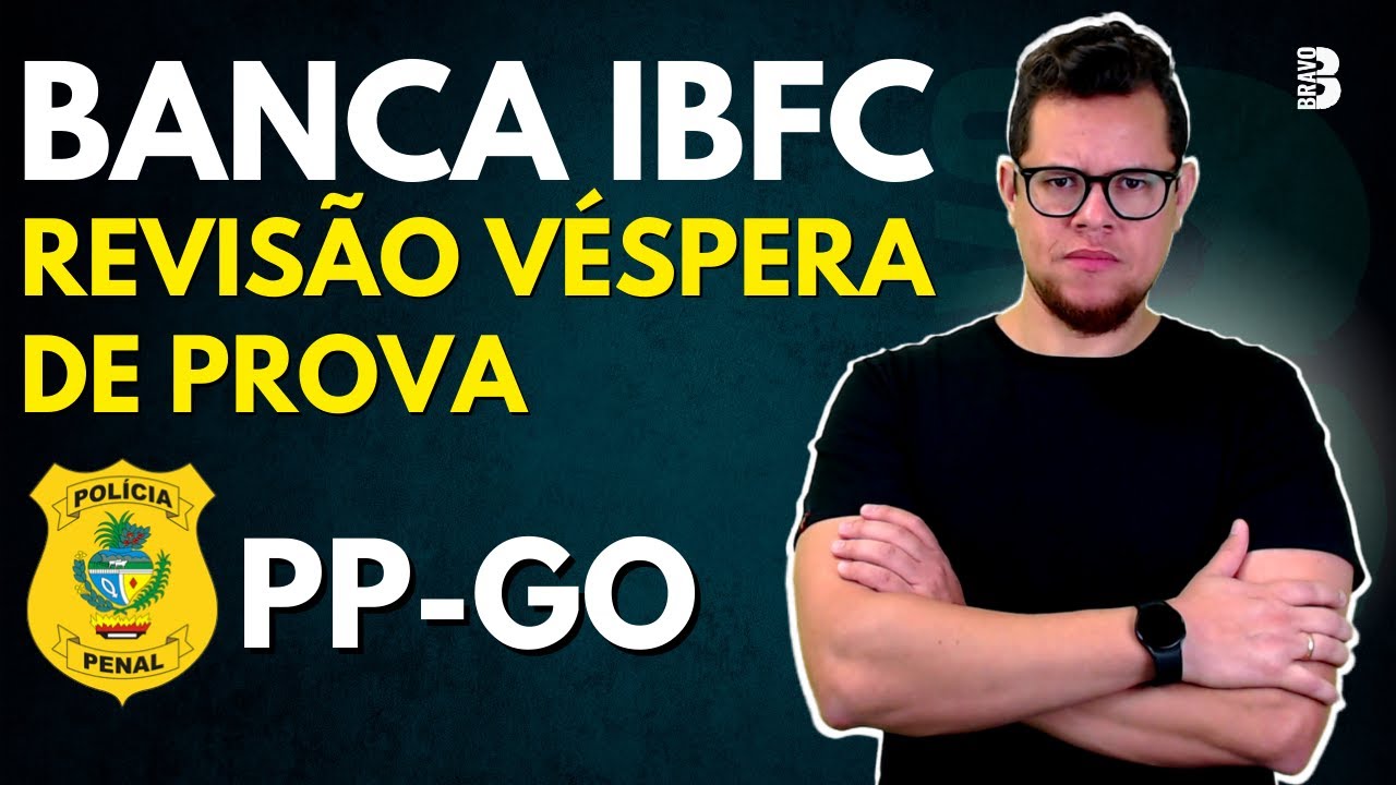 Informática | Banca IBFC | Concurso PP GO