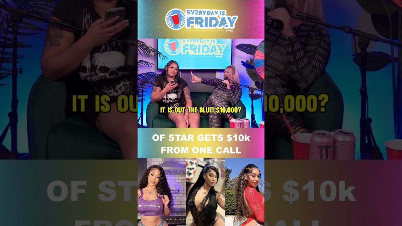 OF Star Gets $10K From One Call 🤯 #interview #viralpodcast #podcast