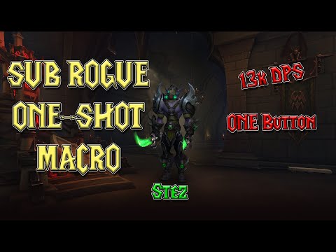 [One-Shot Macro] INSANE Sub Rogue PvP