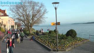 preview picture of video 'Zeitraffer am Bodensee: Promenade in Überlingen am Bodensee'