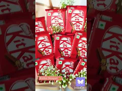 KitKat Bouquet 💐 #kitkat #kitkatstatus #shorts #bouquet #chocolatebouquet #gift #flowers #hampers