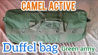 Camel Active Duffel bag || Camel Active Duffle bag (Indonesia review)