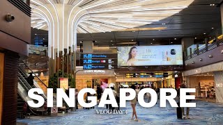 SINGAPORE VLOG day 4 | City Hall - Jewel - Airport -