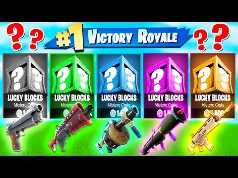 Fortnite ITA - STEF VS PHERE CON I LUCKY BLOCK PAZZI!!