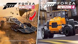 16 CRAZY CARS IN FORZA HORIZON... 😱 Track-tor, Ramp, Iron Knight 😥