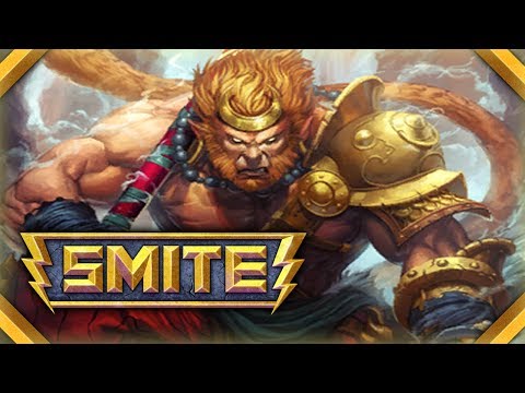 Smite Moba Gameplay - Sun Wukong