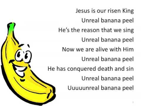 Unreal Banana Peel ~ Johnny Burns ~ lyric video