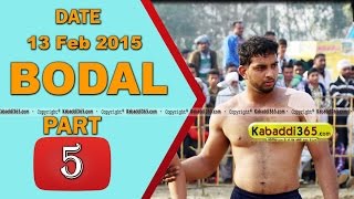 Bodal (hoshiarpur) Kabaddi Tournament 13 Feb 2015 Part 1 by Kabaddi365.com