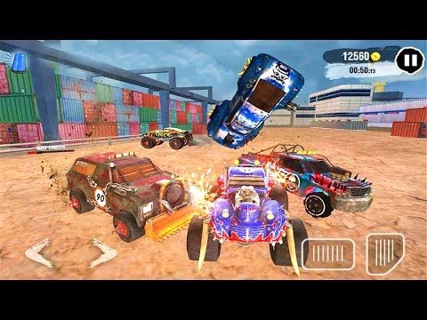 Monster Truck Demolition Derby Games：Extreme Stunts By Virtual #3 - Android Gameplay