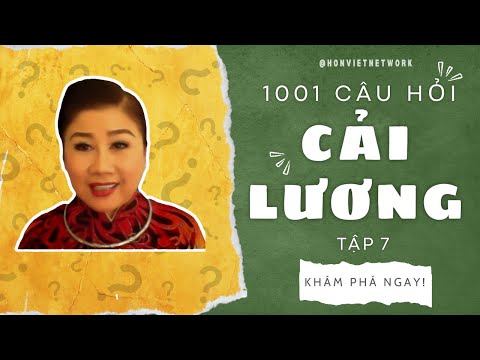Lưu ý khi ca vọng cổ, đọc thoại hay nói lối? | 1001 CÂU HỎI CẢI LƯƠNG - Tập 07 - Mùa 1