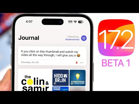 iOS 17.2 Beta 1 Released - What's New?